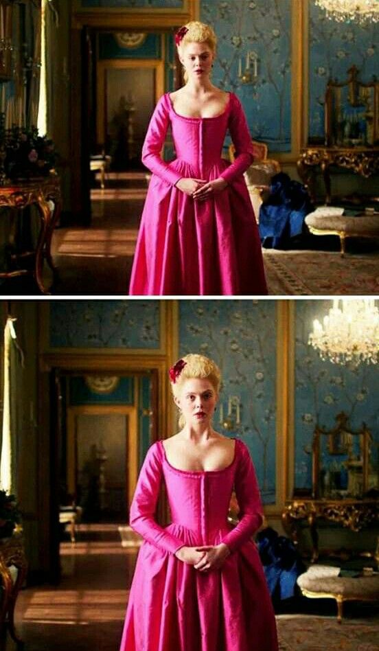 Vintage Fashion Dress - Kostum Cosplay Catherine The Great Gaun