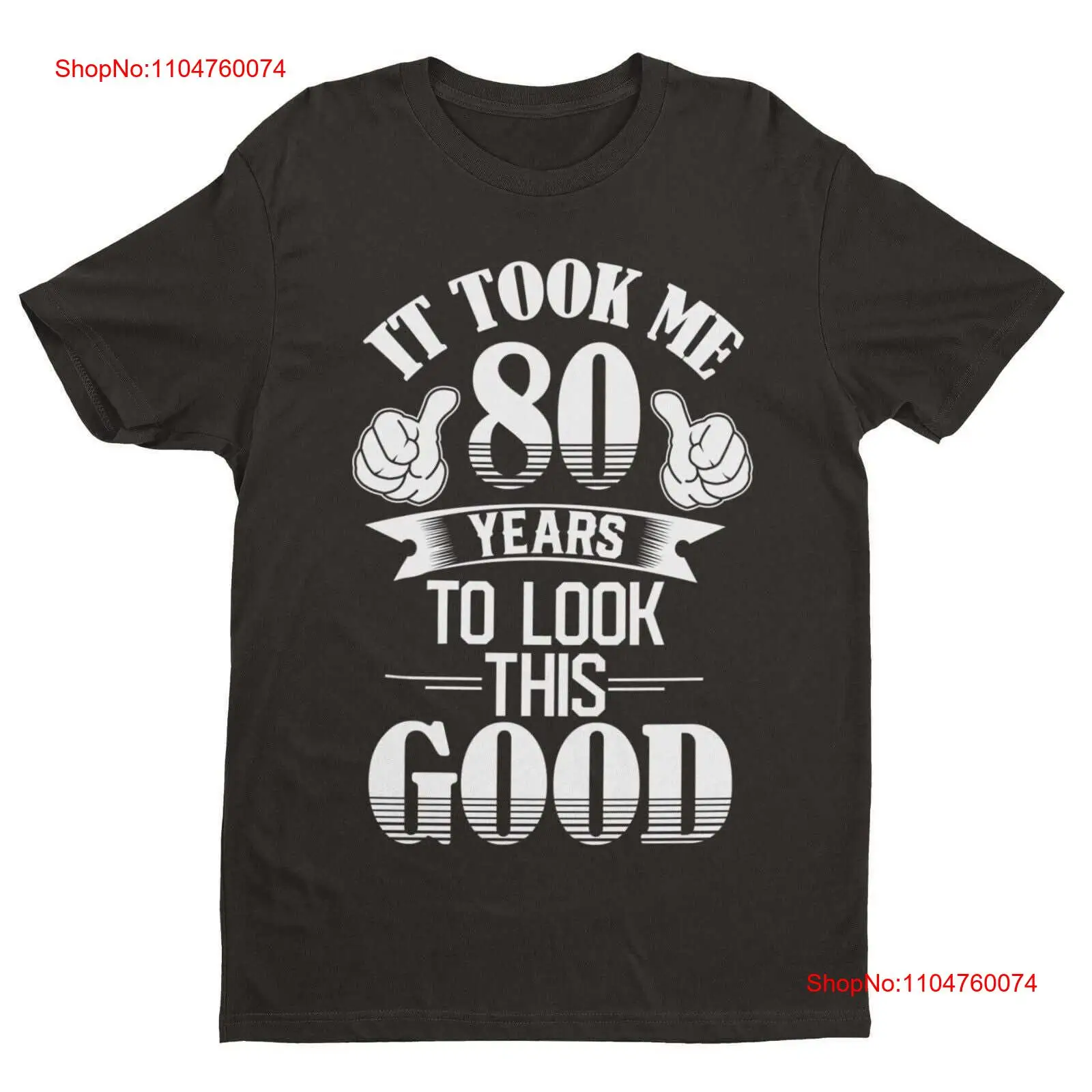 Vintage Fashion Look - Kaus Lucu Ulang Tahun ke-80 Ini