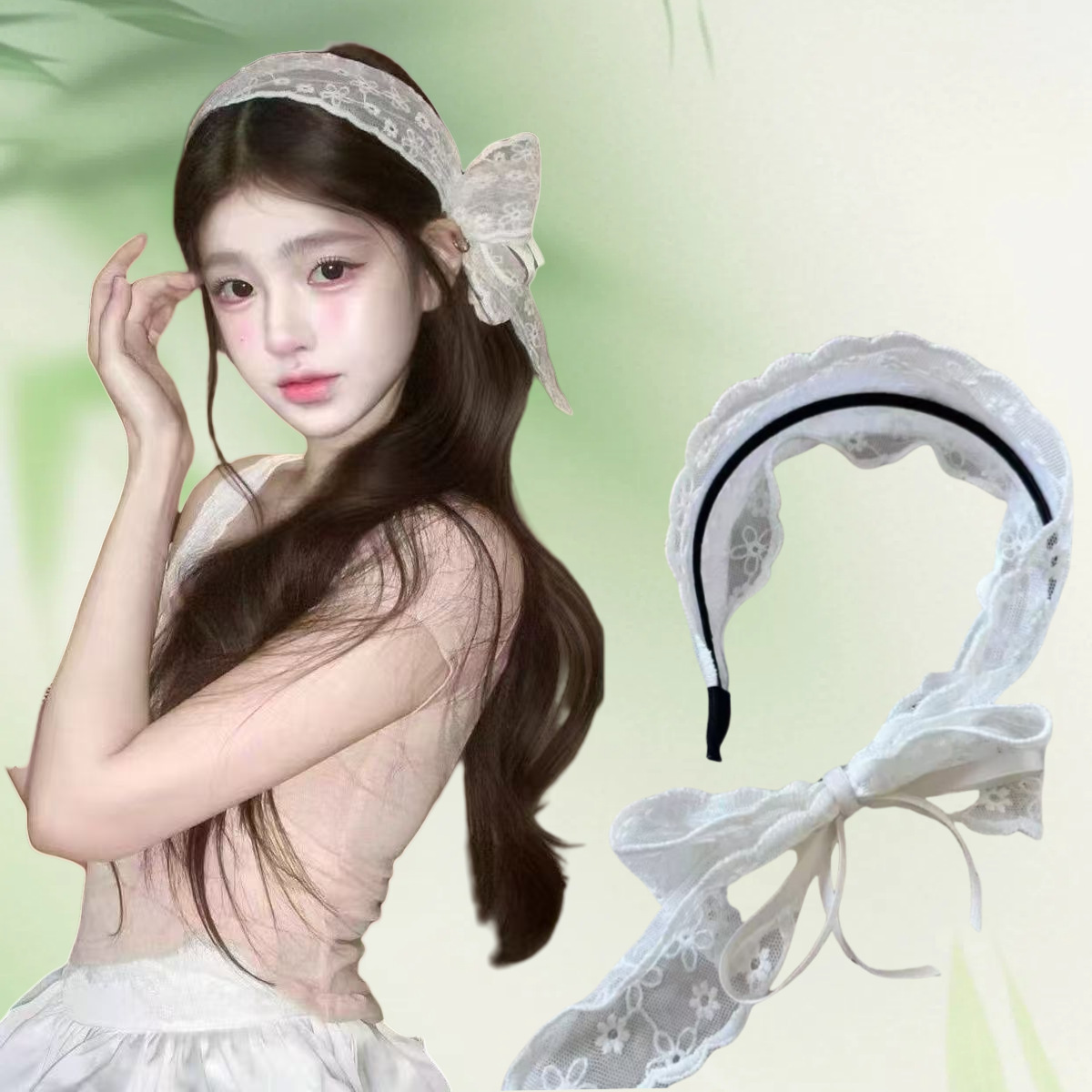 Vintage Fashion Boutique - Ikat Rambut Vintage Bergaya Pastoral dengan