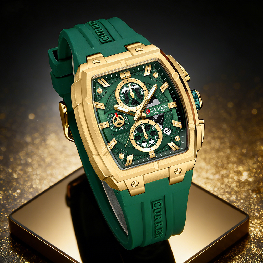 Vintage Fashion Streetwear - Jam Tangan Mewah Vintage CURREN untuk