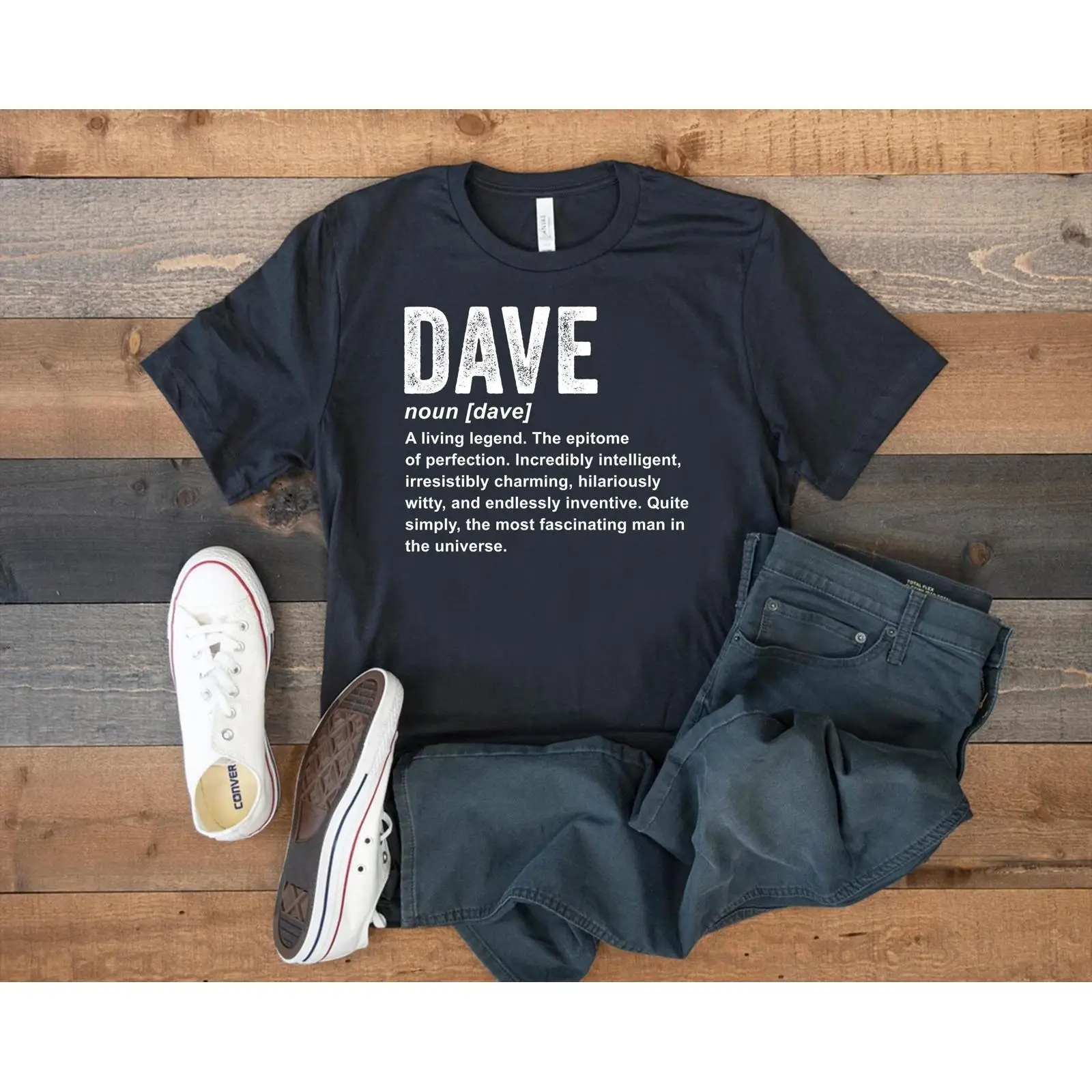 Vintage Fashion Definition - Kaos Definisi Dave Lucu dengan Nama
