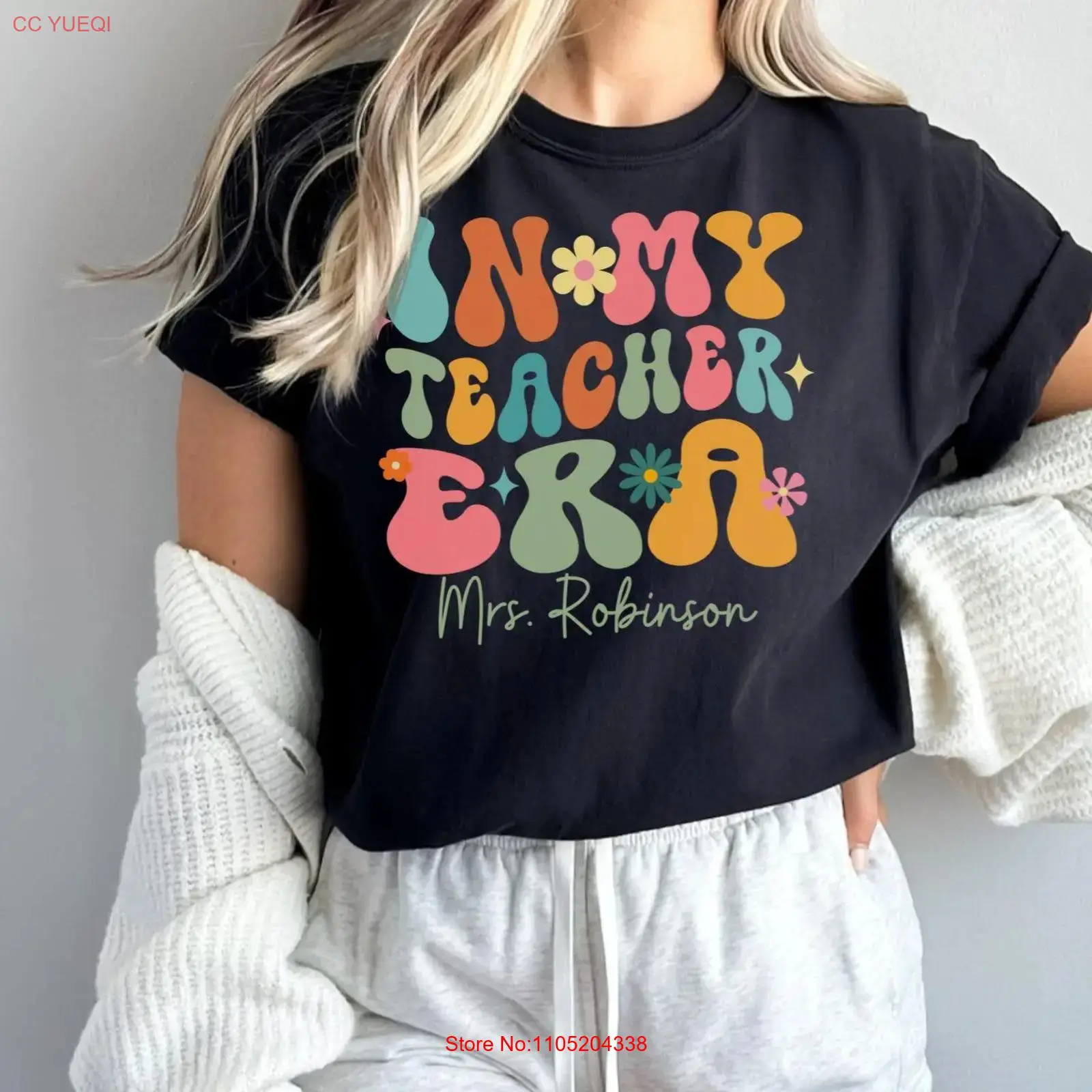 Vintage Fashion Eras - Kaos In My Teacher Era Trendi