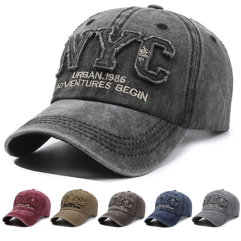 Vintage Fashion Nyc - Topi Baseball Vintage Huruf Besar NYC