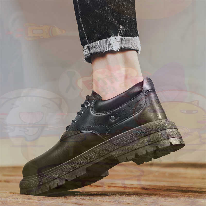 Vintage Fashion Reseller - Sepatu Pria Tenis Pelatih Fashion Kulit