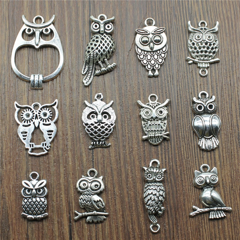 Vintage Fashion Tumblr - 10 Buah Jimat Burung Hantu Warna