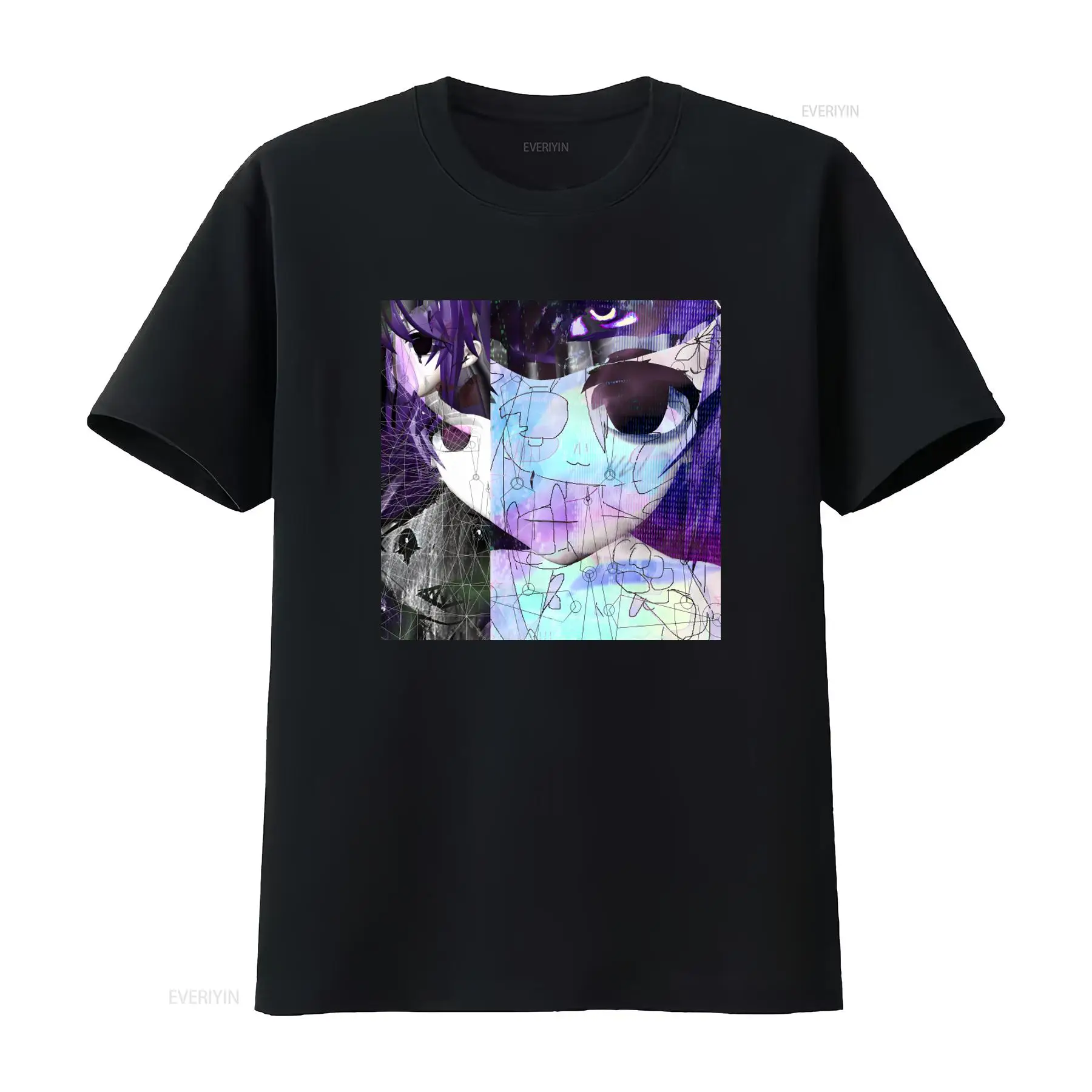 Vintage Fashion Art - Sewerslvt Skitzofrenia Simulation Album Cover Art