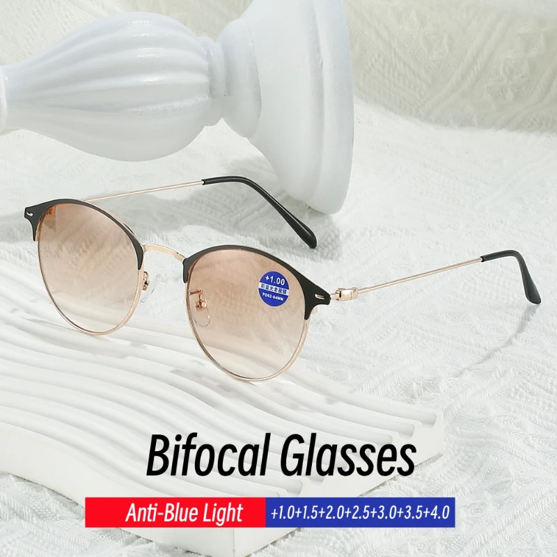 Vintage Fashion Definition - Kacamata presbiopik Anti biru, kacamata baca