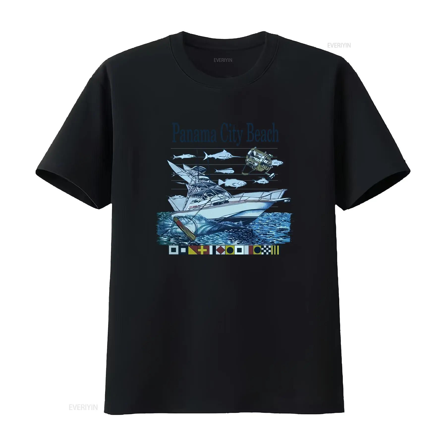 Vintage Yacht Fashion - Kaos Vintage 90an Panama City Beach