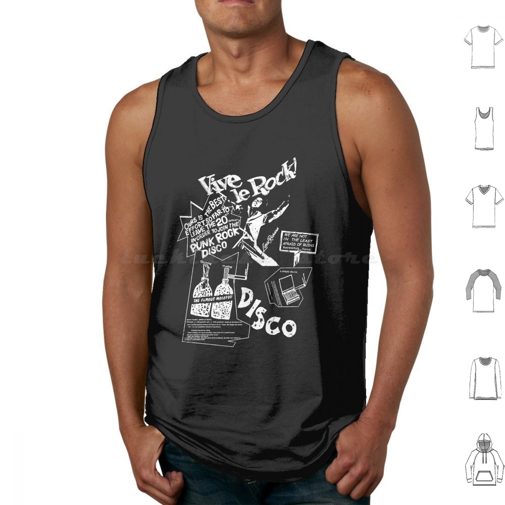 Vintage Fashion Look - Tampilan Vintage Vive Le Rock. Tank