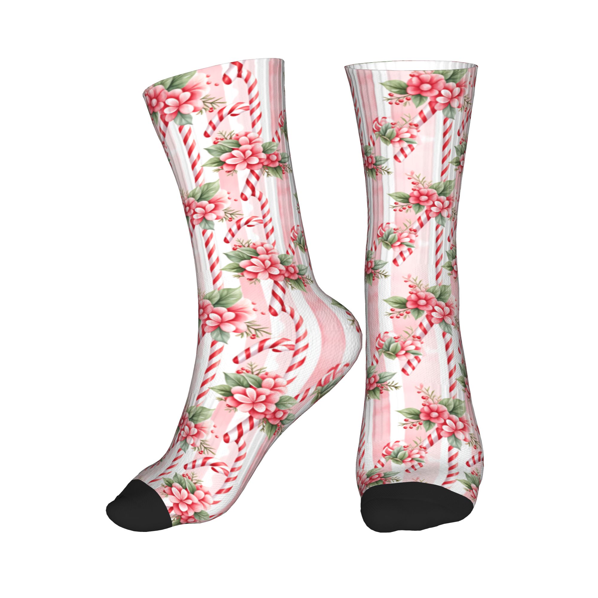 Vintage Fashion Patterns - Kaus Kaki Pola Natal Vintage Pink