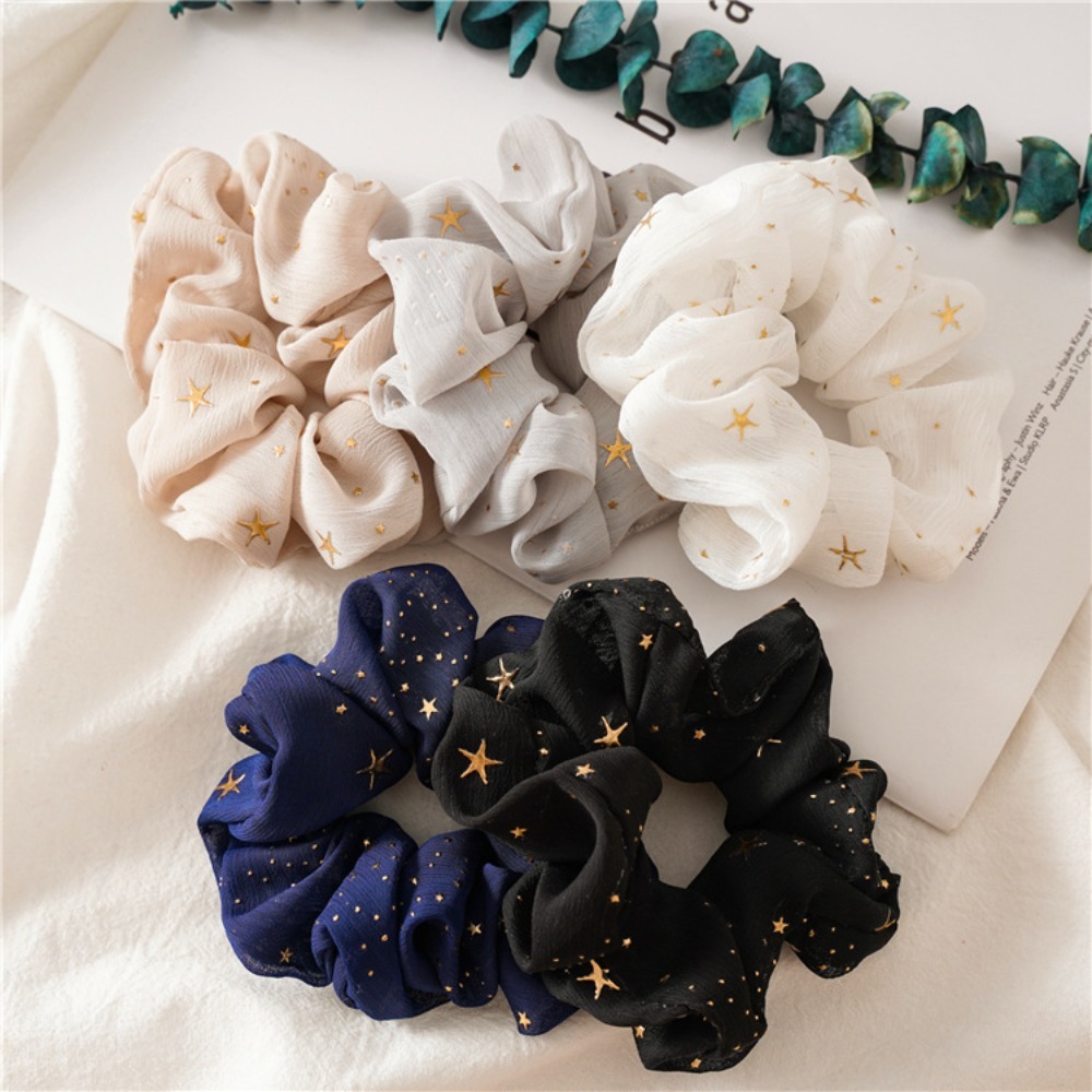 Vintage Fashion Look - 1/5 Buah Ikat Rambut Cetak Gaya