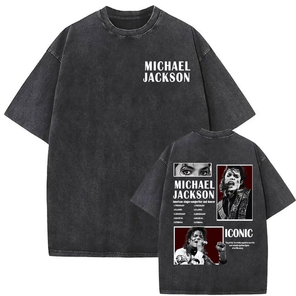 Kaos Vintage King of Pop Micha - Vintage Fashion Eras ulasan dan harga