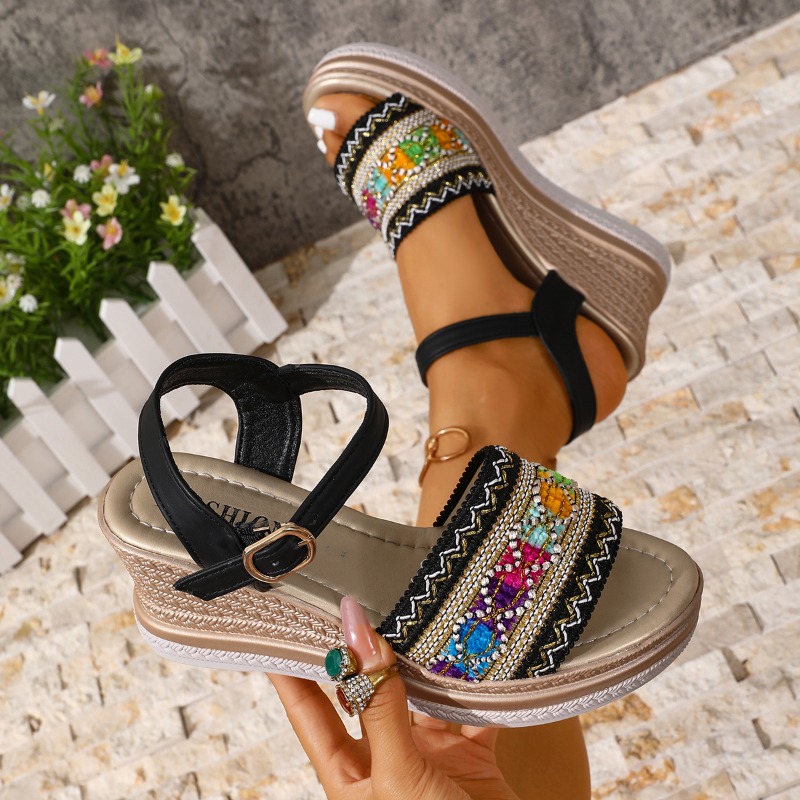 Sandal Hak Tinggi Wanita Musim - Vintage Fashion Prints ulasan dan harga
