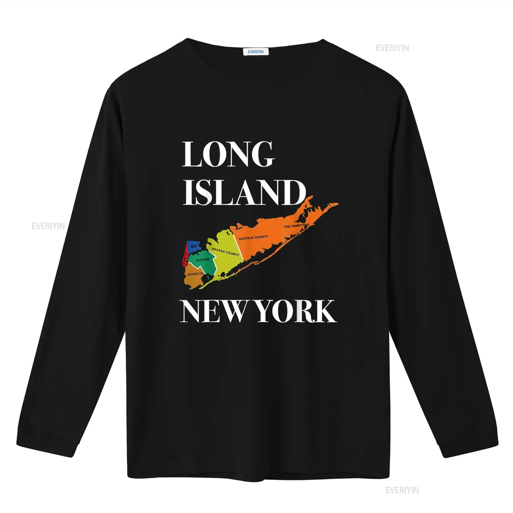 Kaos Souvenir Long Island NY P - Vintage Fashion Nyc ulasan dan harga
