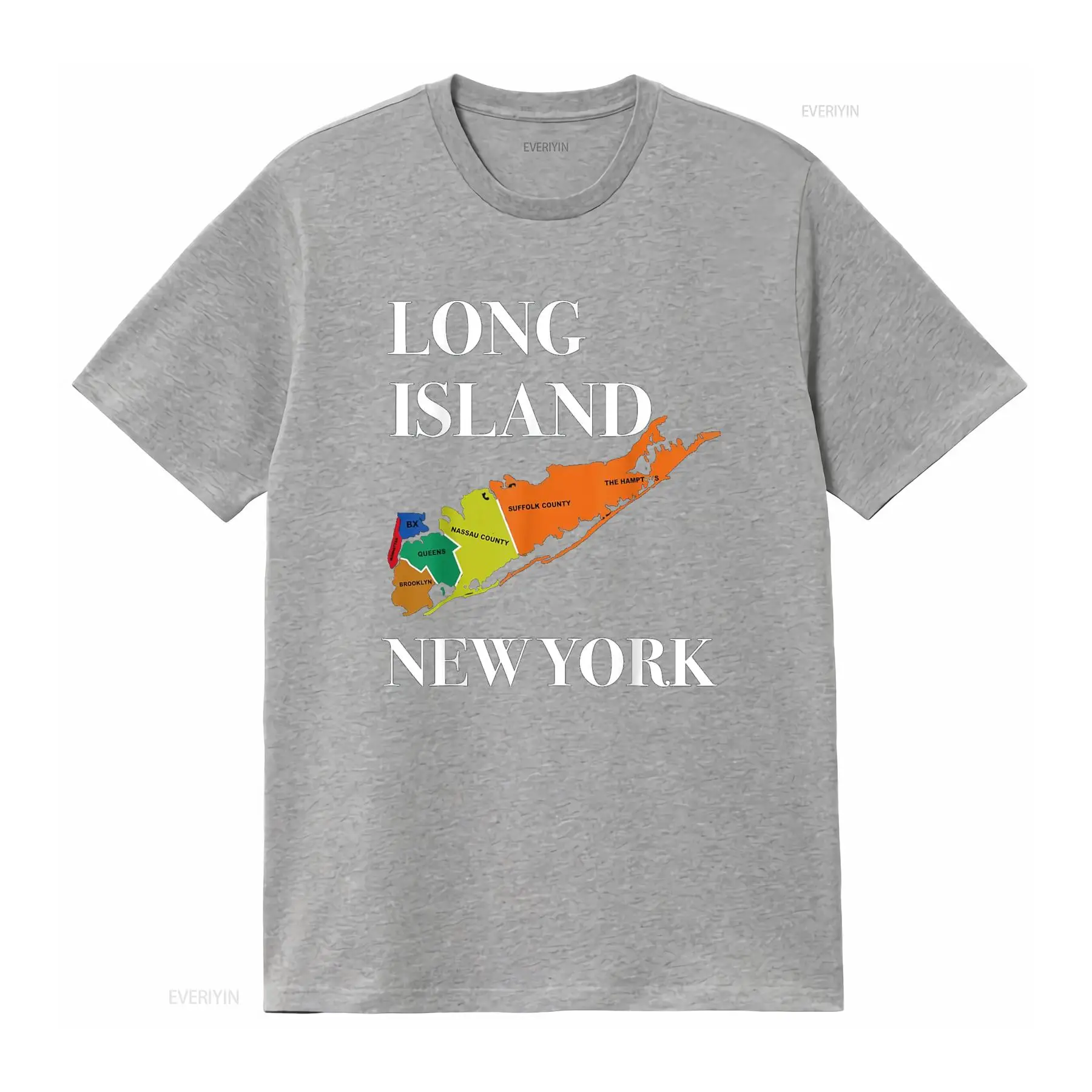Kaos Souvenir Long Island NY P - Vintage Fashion Nyc ulasan dan harga