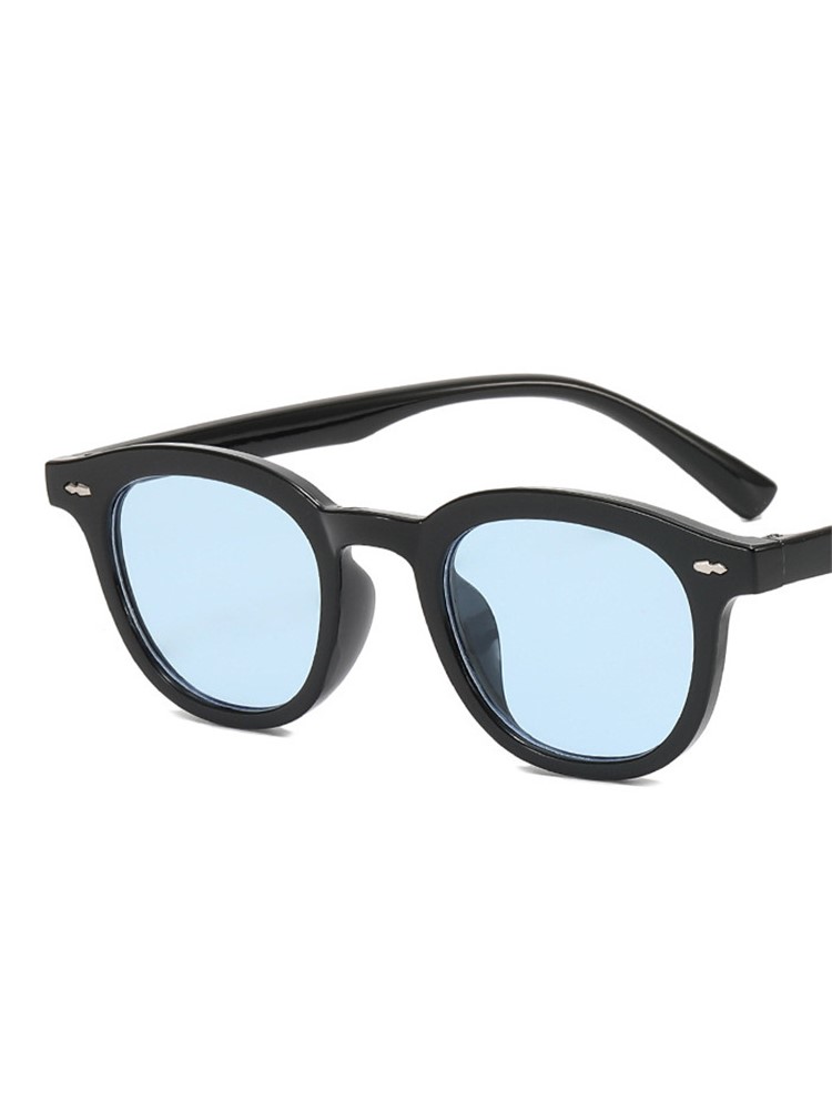 Kacamata Hitam Bulat Kecil Bar - Vintage Fashion Streetwear ulasan dan harga