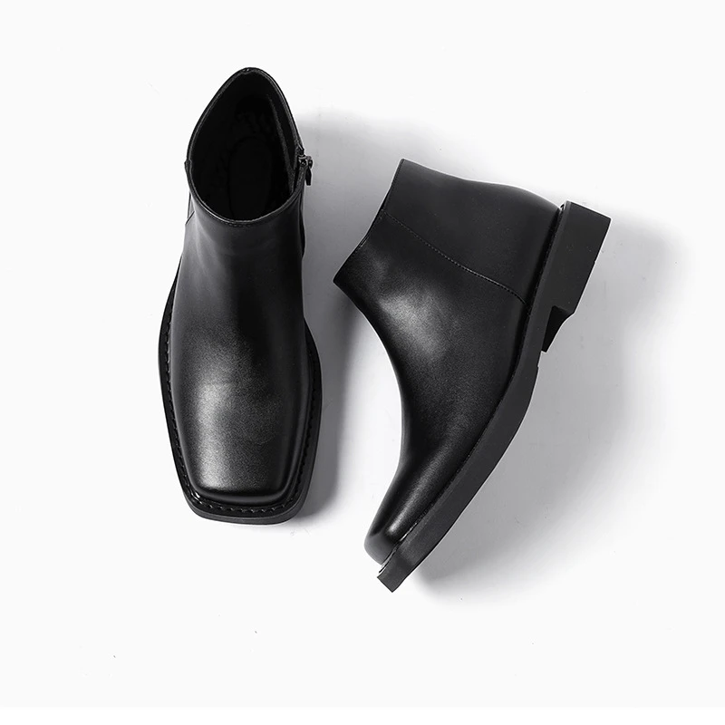 Sepatu Kulit Kasual Pria Fashi - Vintage Fashion Streetwear ulasan dan harga