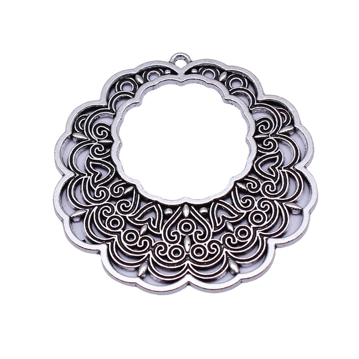 Liontin Mandala Etnik Boho Bun - Vintage Fashion Tumblr ulasan dan harga