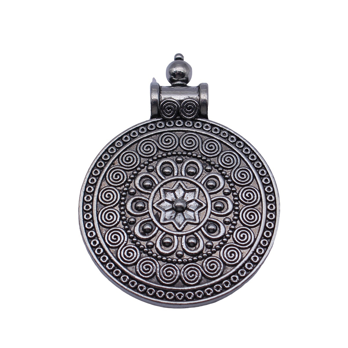 Liontin Mandala Etnik Boho Bun - Vintage Fashion Tumblr ulasan dan harga