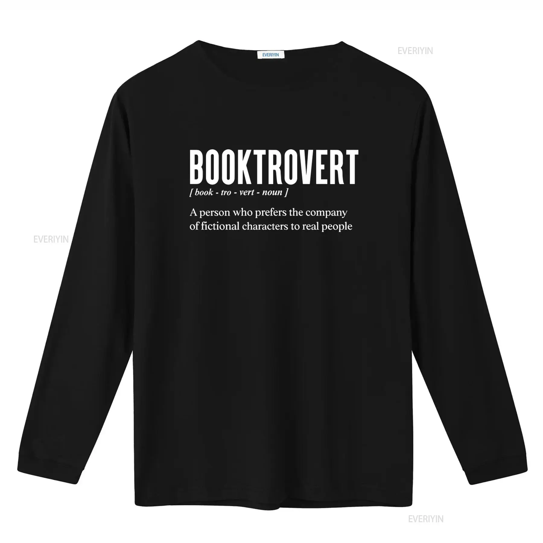 Kaos Booktrovert untuk Pecinta - Vintage Fashion Definition ulasan dan harga