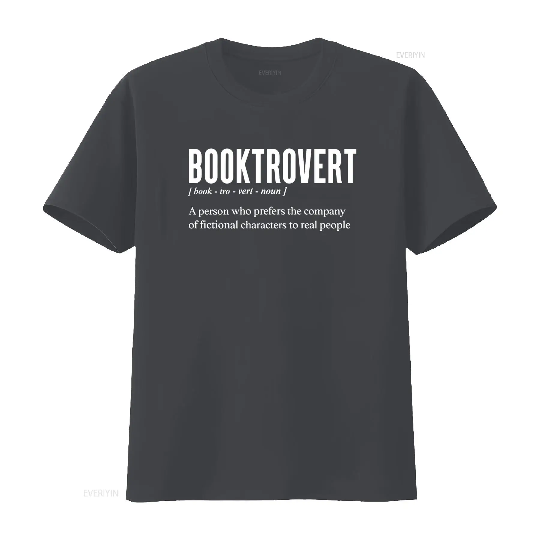 Kaos Booktrovert untuk Pecinta - Vintage Fashion Definition ulasan dan harga