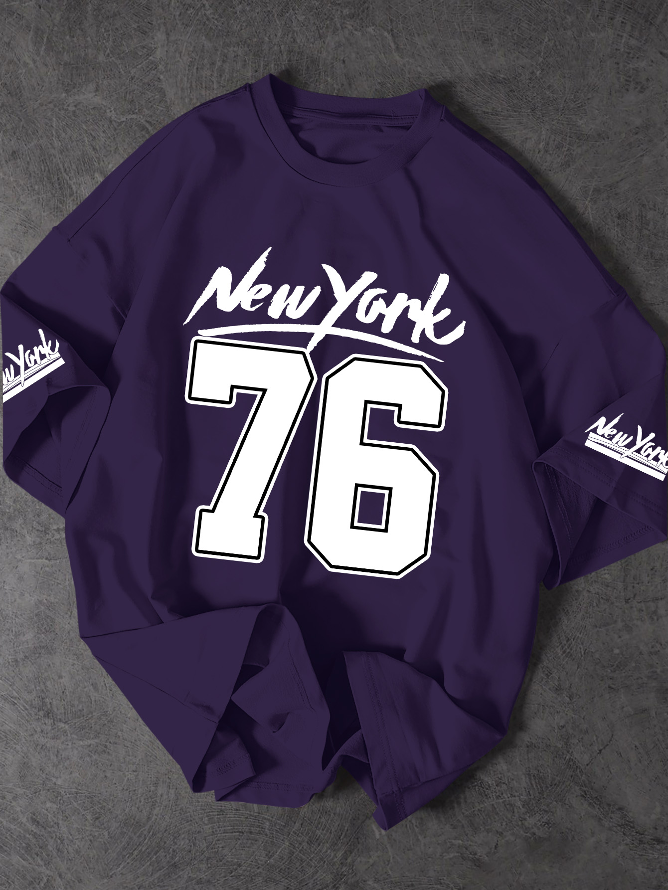 Kaos Grafis Vintage NYC 76 Bru - Vintage Fashion Nyc ulasan dan harga