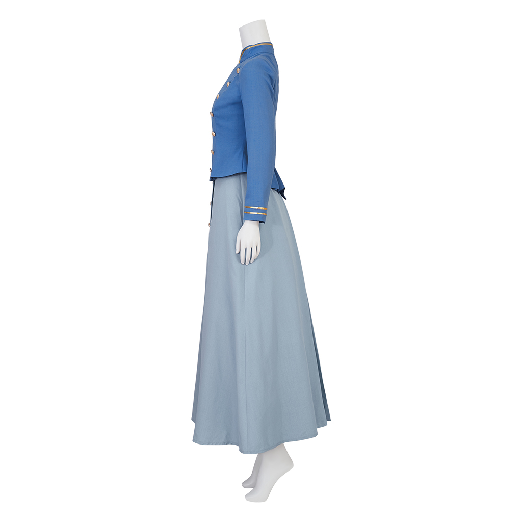 Kostum Cosplay Film Enola Holm - Vintage Fashion Dress ulasan dan harga