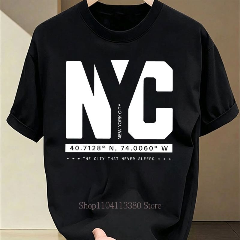 Kaus Cetak Grafis Nyc untuk Pr - Vintage Fashion Nyc ulasan dan harga