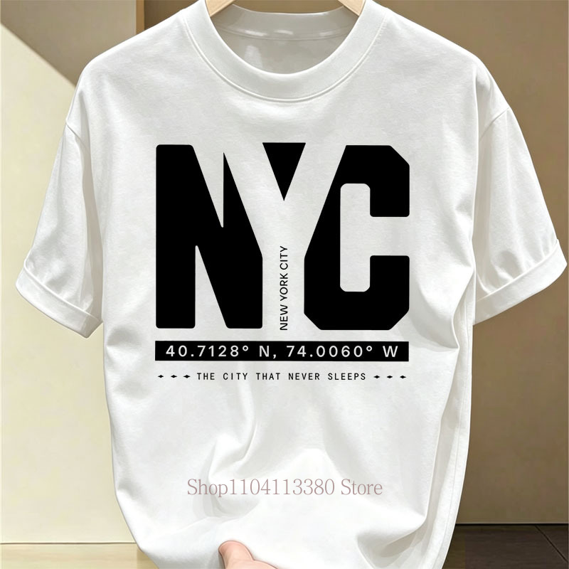 Kaus Cetak Grafis Nyc untuk Pr - Vintage Fashion Nyc ulasan dan harga