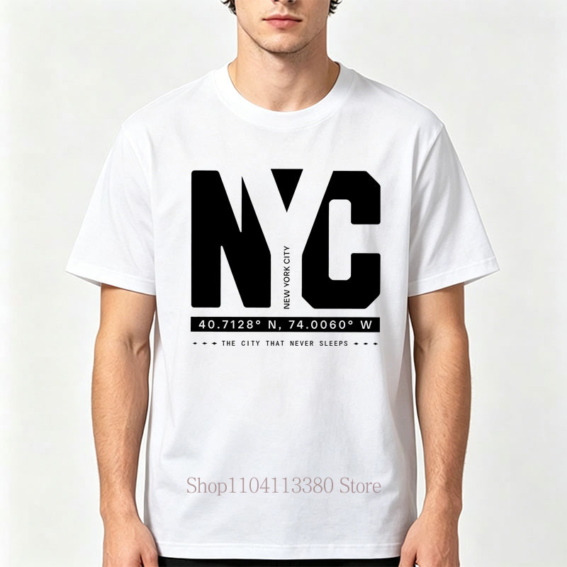 Kaus Cetak Grafis Nyc untuk Pr - Vintage Fashion Nyc ulasan dan harga