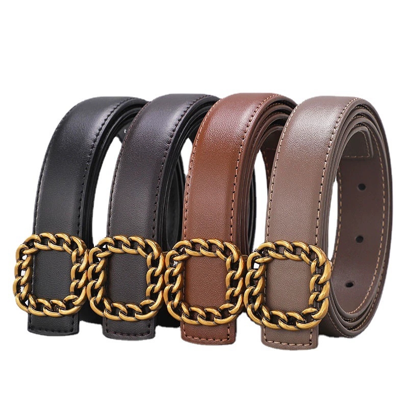 Sabuk Kulit Wanita Model Vinta - Vintage Fashion Look ulasan dan harga