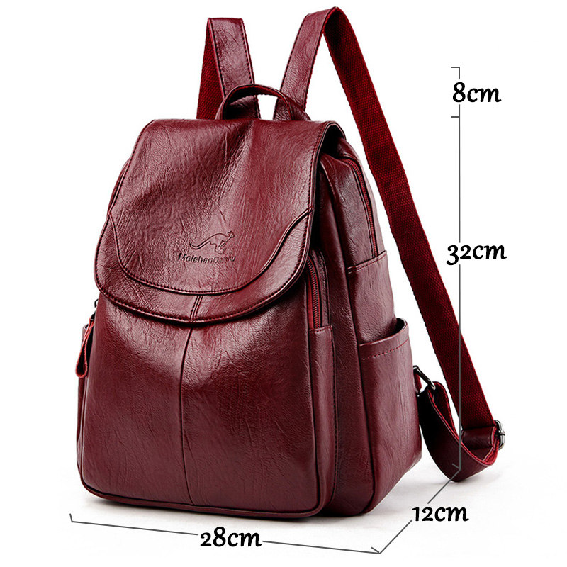 Tas ransel kulit lembut wanita - Vintage Fashion Boutique ulasan dan harga