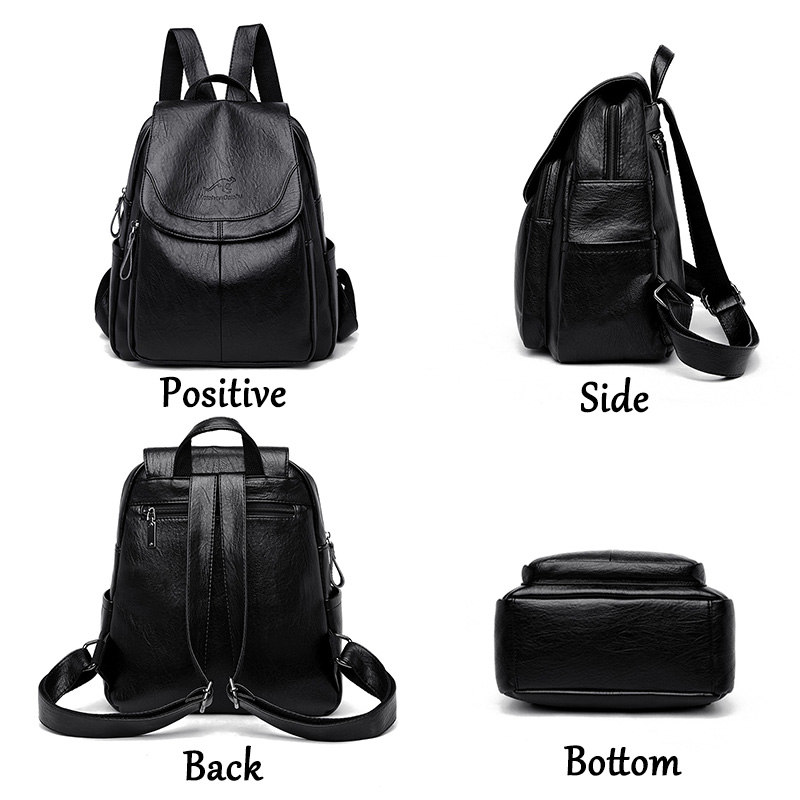 Tas ransel kulit lembut wanita - Vintage Fashion Boutique ulasan dan harga