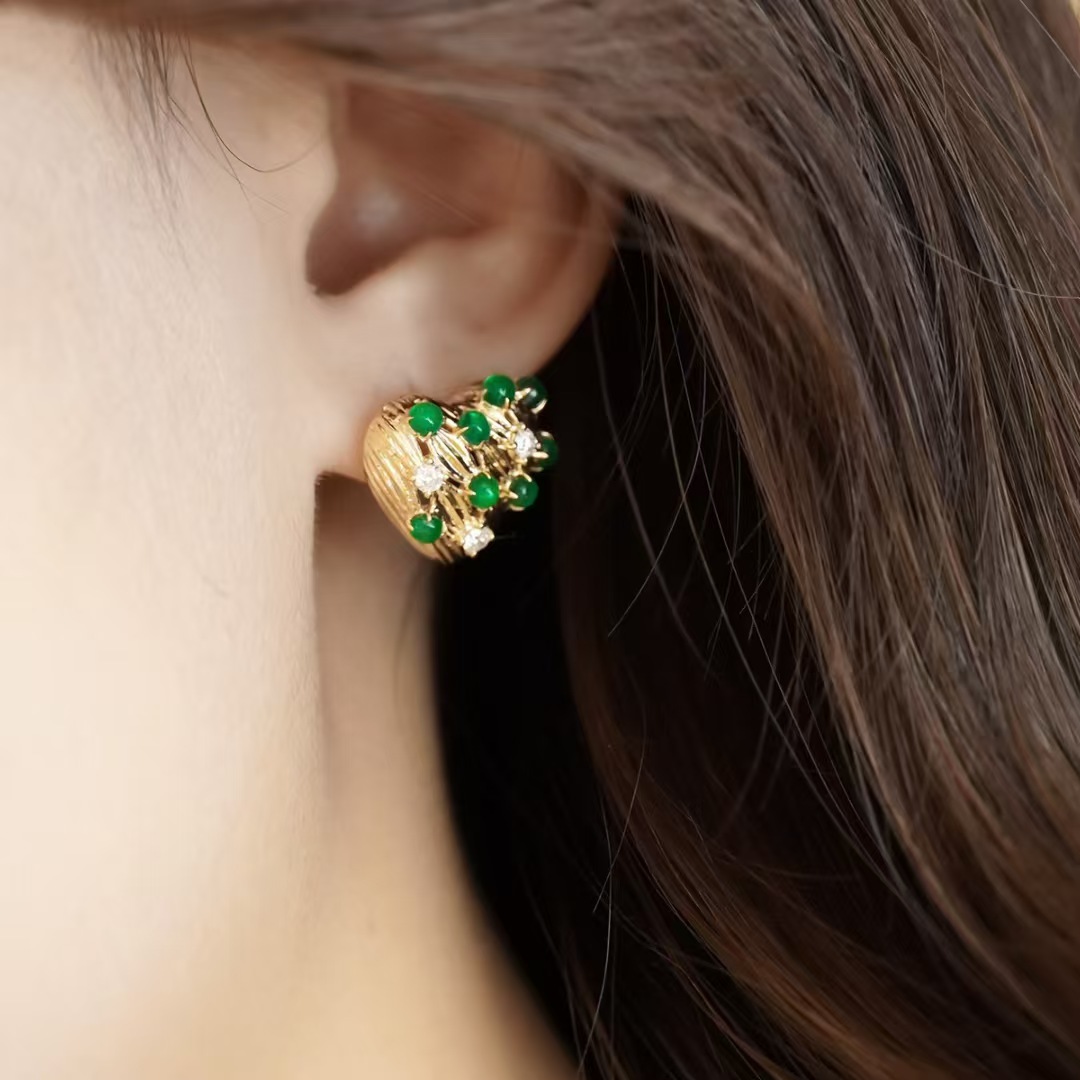 Retro14K Anting Menjuntai Zamr - Vintage Fashion Eras ulasan dan harga