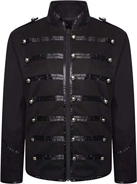 Jaket Rockstar Steampunk Pria  - Vintage Fashion Dress ulasan dan harga