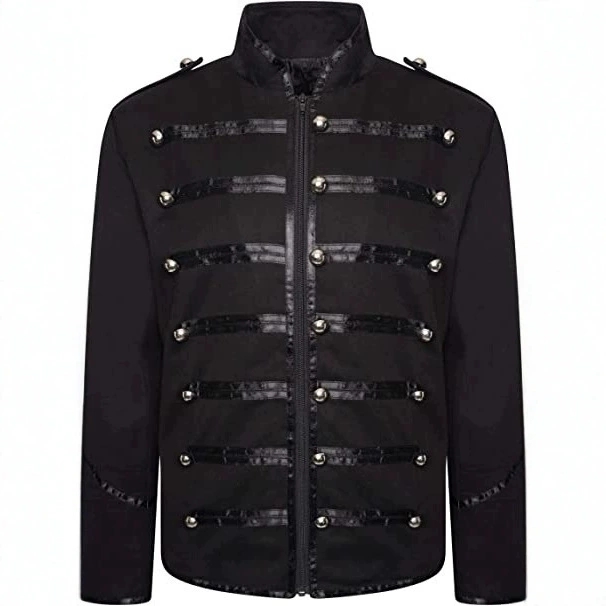 Jaket Rockstar Steampunk Pria  - Vintage Fashion Dress ulasan dan harga