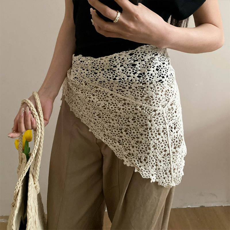 Selendang Rajut Segitiga Croch - Vintage Fashion Look ulasan dan harga