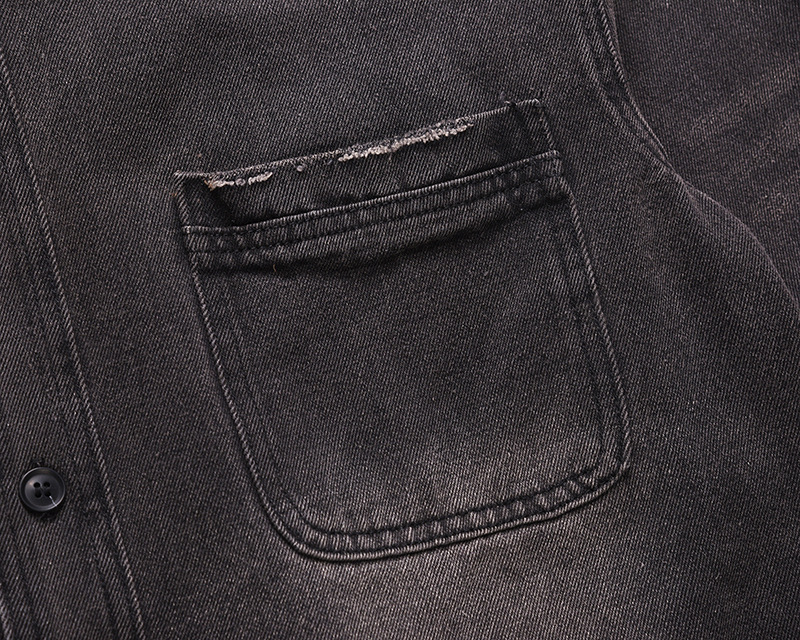 Jaket Jeans Pria High Street M - Vintage Fashion Streetwear ulasan dan harga