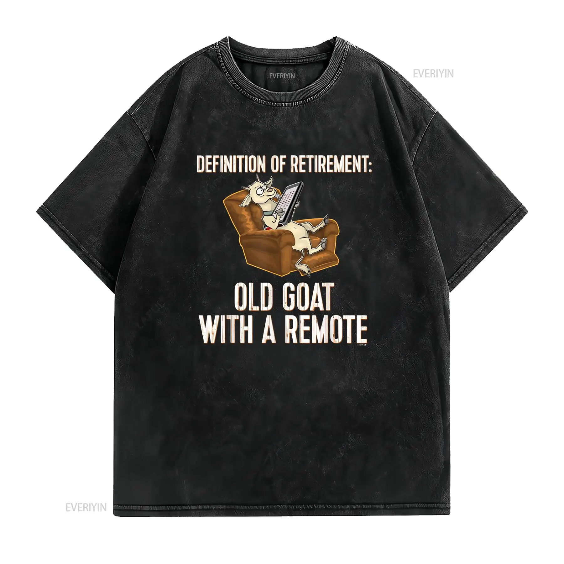 Kaos Pensiun Lucu Kambing Tua  - Vintage Fashion Definition ulasan dan harga