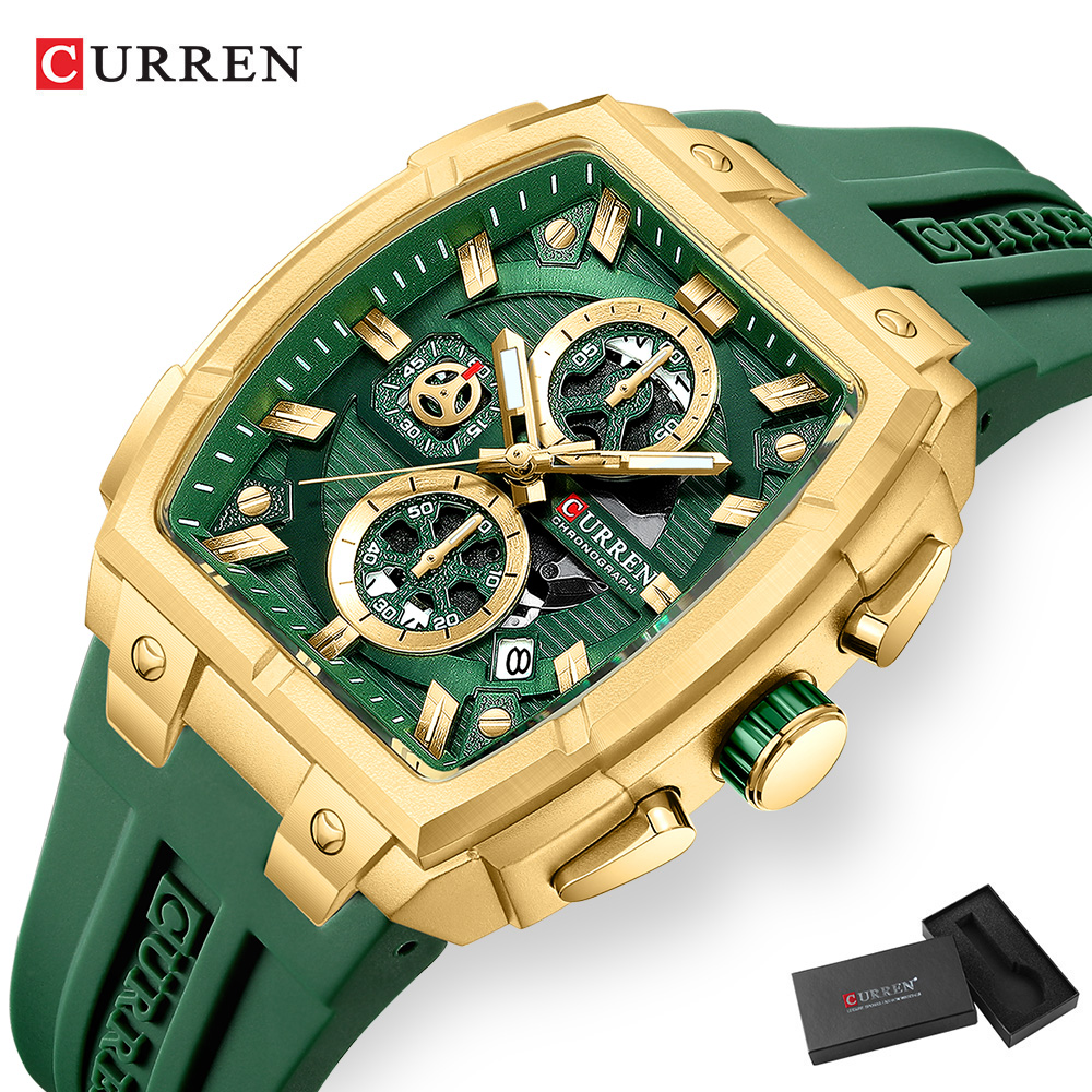 Jam Tangan Mewah Vintage CURRE - Vintage Fashion Streetwear ulasan dan harga