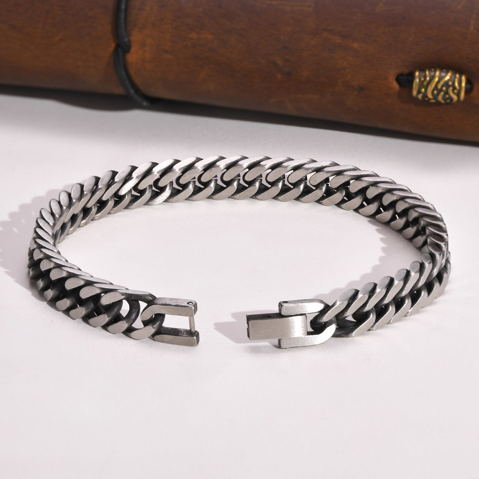Gelang Rantai Kuba Retro Chunk - Vintage Fashion Retro Outfit ulasan dan harga