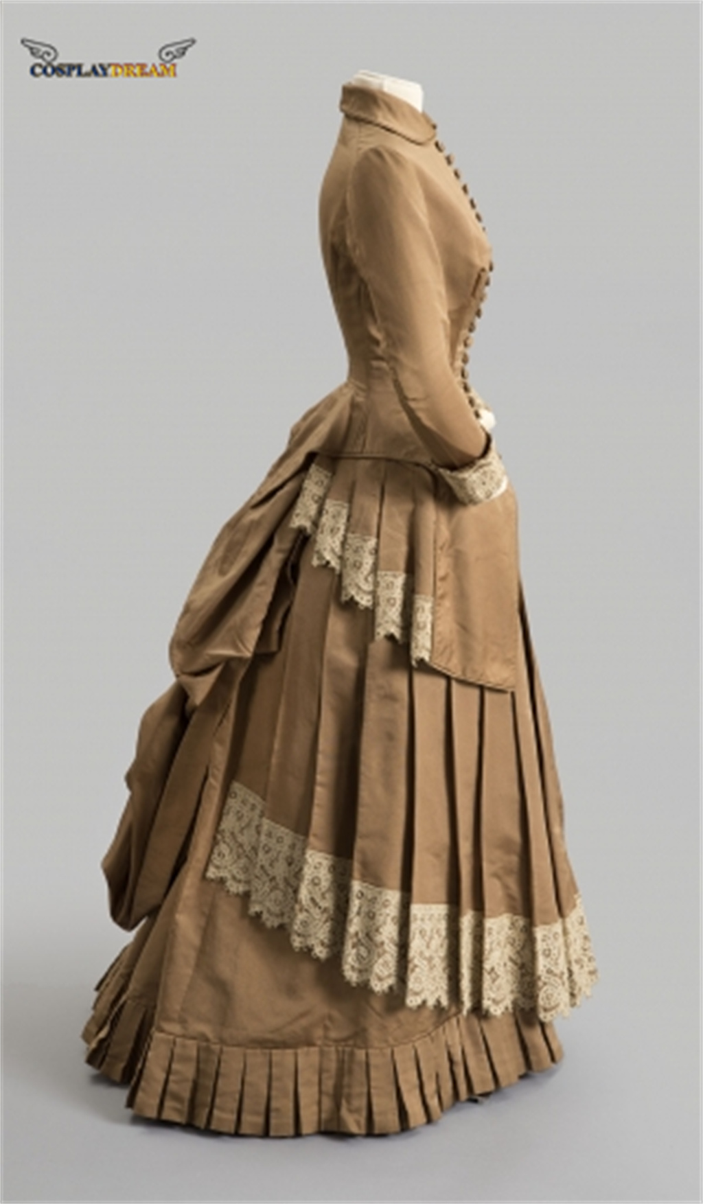 Gaun mode abad ke-19, gaun pes - Vintage Fashion Dress ulasan dan harga