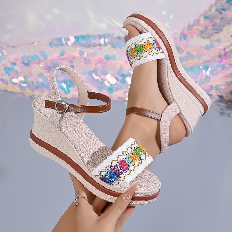 Sepatu Wanita Musim Panas Gaya - Vintage Fashion Prints ulasan dan harga