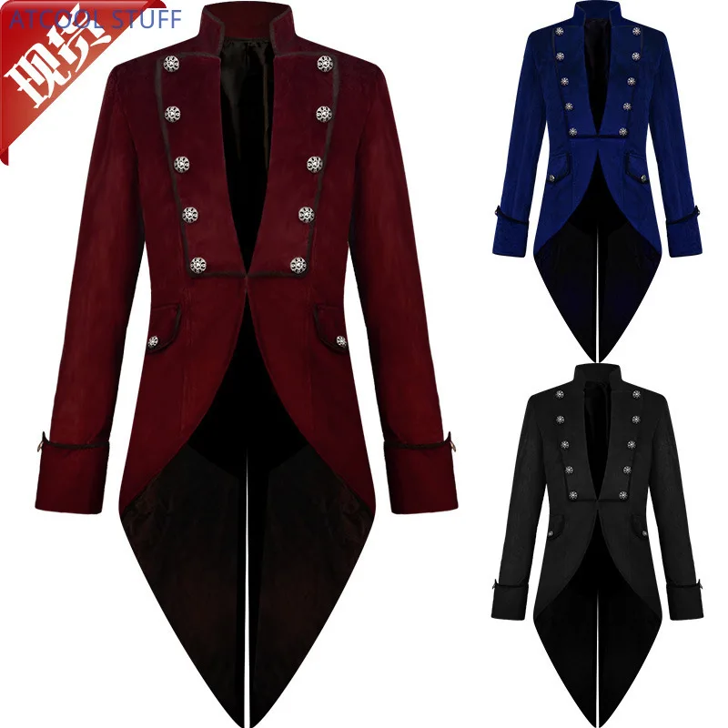 Jaket Abad Pertengahan Mantel  - Vintage Fashion Dress ulasan dan harga