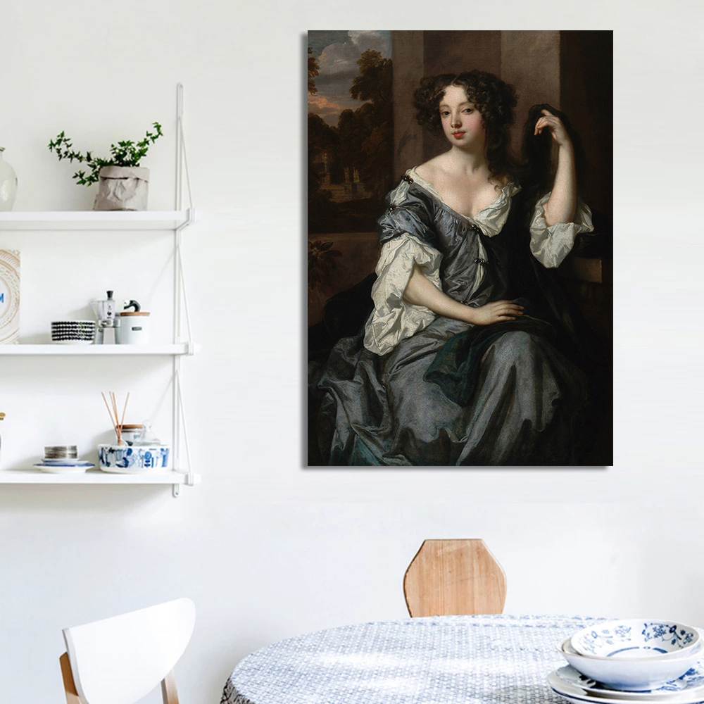 Poster Potret Wanita Renaisans - Vintage Fashion Art ulasan dan harga