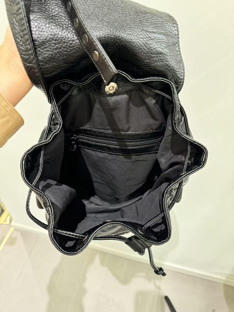 Tas Bahu Kulit PU Punk Gotik R - Vintage Fashion Boutique ulasan dan harga