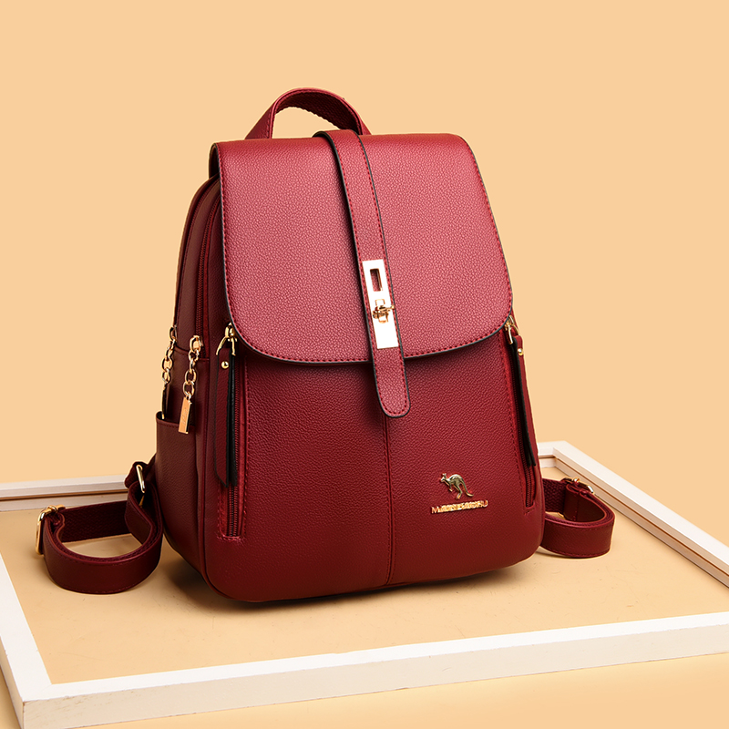 Ransel kulit mewah wanita untu - Vintage Fashion Boutique ulasan dan harga