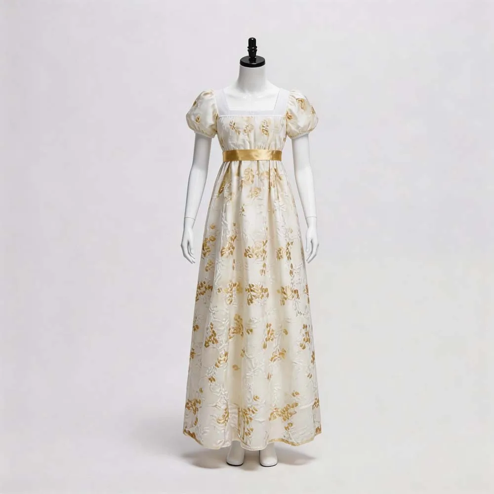 Gaun Teh Vintage Eropa Gaya Re - Vintage Fashion Dress ulasan dan harga
