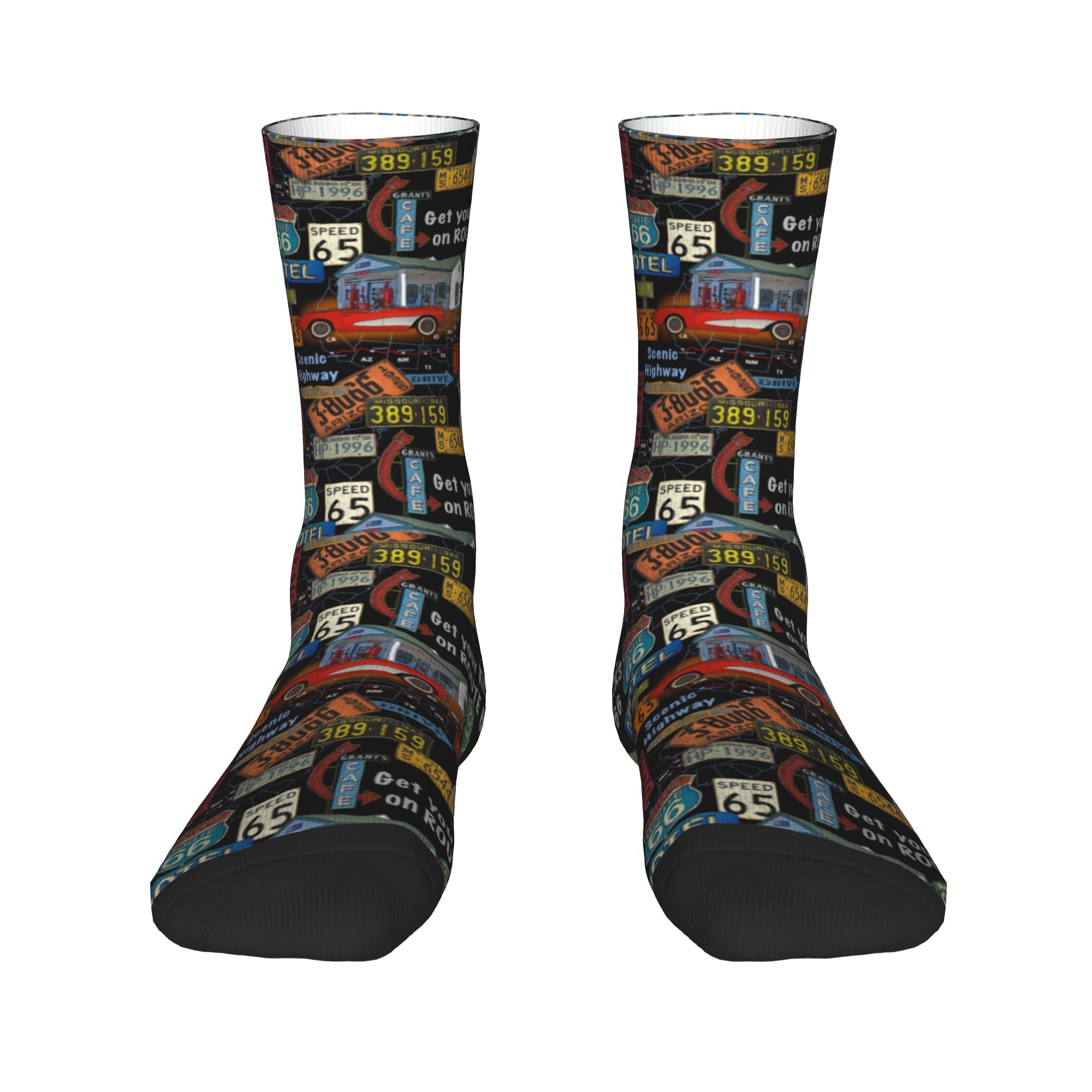 Kaus Kaki Fashion Vintage Amer - Vintage Fashion Prints ulasan dan harga