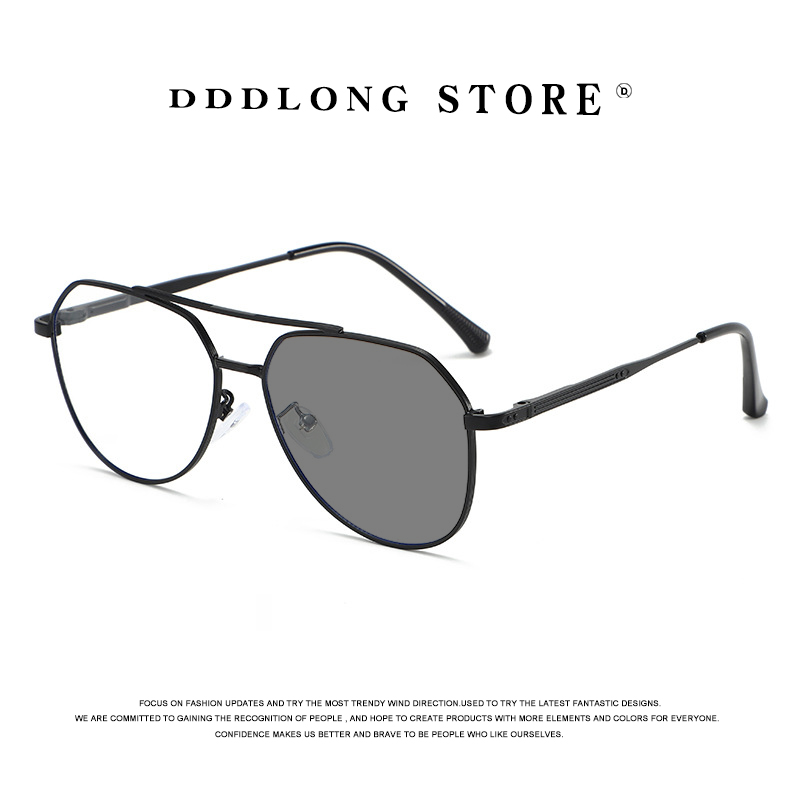 DDDLONG Kacamata Hitam Fotochr - Vintage Fashion Streetwear ulasan dan harga
